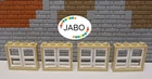 (A11/5) Lego 60594 Window Tan 1X4X3 With Shutters White 60608 Used. Price: $5.36.