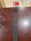 6 Pse Archery Radial X Weave Stl Hunter 200 Arrows, Traditional Feathers New. Price: $27.95.