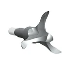Outdoors S.g.h. Small Game Head 125 Grain 1-INCH Cut One Size, Silver New. Price: $21.99.