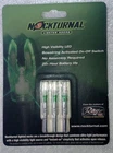 Rage Nockturnal Lighted Arrow Nocks Green 3 Pack High Visibility New. Price: $19.99.