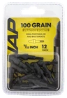 NAP60P3DP1132 Practice Points Field Tips Fixed 100 Gr Black/ 12 Pack New. Price: $10.94.