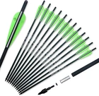 20INCH Carbon Crossbow Bolts Hunting Arrows With 4" Vanes And Replaced New. Price: $55.99.