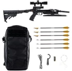 Steambow AR-6 Survival Compact Hunting/tactical Crossbow Bundle W/4X Scope & Bag New. Price: $399.99.