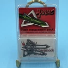 Pack Of Maniac Broadhead Main & Bleeder Blades (2 Each) Aftershock Archery New. Price: $14.95.