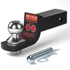 Reysun 2-INCH Drop Trailer Hitch Ball Mount Kit Chrome With Pin, Black New. Price: $37.60.