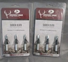 Mossy Oak Archery Sudden Death 100 Grain Fixed Blade Broadheads 1/8IN Cutting New. Price: $33.99.