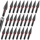 24PCS Archery Field Points Screw-in Arrow 100 Grain 5/16" Steel Tips New. Price: $13.28.