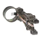 Truglo Carbon Xtreme 5-PIN Archery Bow Sight, Adjustable Right & Left Hand, Camo New. Price: $49.50.